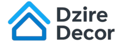 Dzire Decor logo – Premium curtains, blinds, wallpaper and flooring store in Dwarka, New Delhi