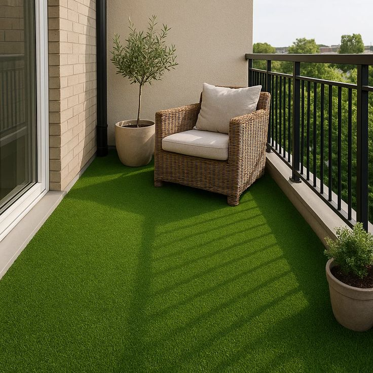 green grass