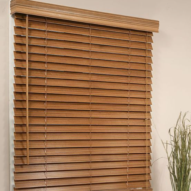 wooden blinds